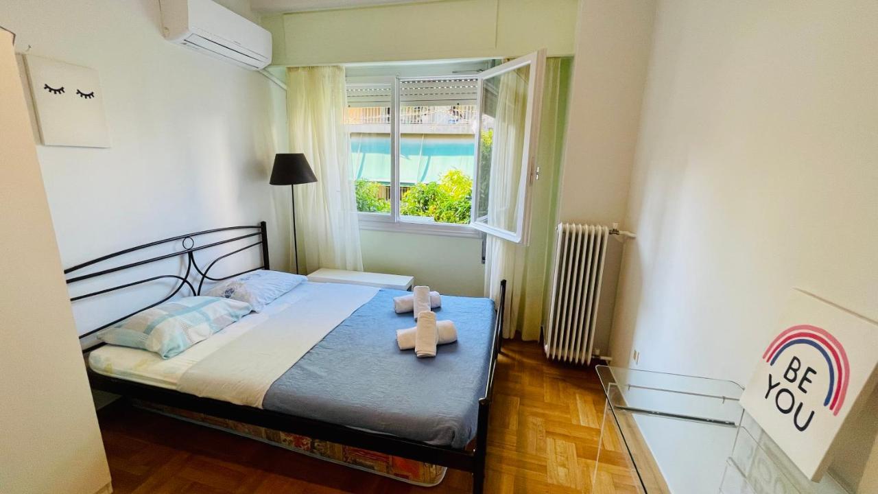 70M2 Apartment 4 Mins From Athens Central Station! Luaran gambar