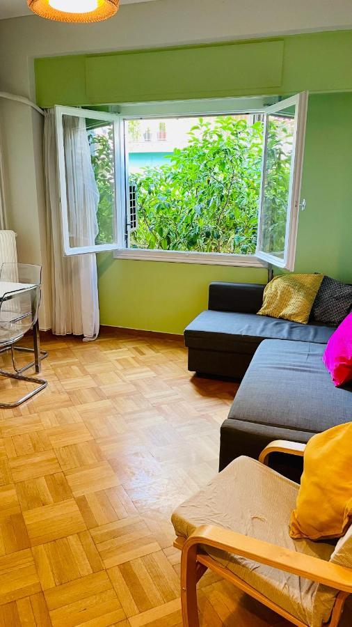 70M2 Apartment 4 Mins From Athens Central Station! Luaran gambar