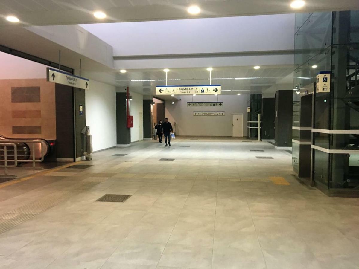 70M2 Apartment 4 Mins From Athens Central Station! Luaran gambar