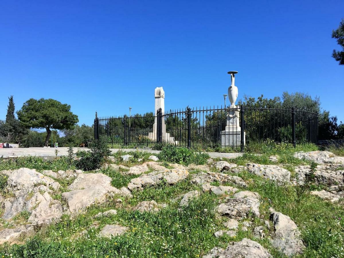 70M2 Apartment 4 Mins From Athens Central Station! Luaran gambar